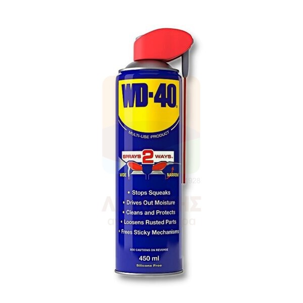 Σπρέι Λιπαντικό WD-40 Smart Straw, αντισκωριακό, πολλαπλών χρήσεων (450ml)